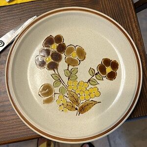 1970’s print one plate floral expressions